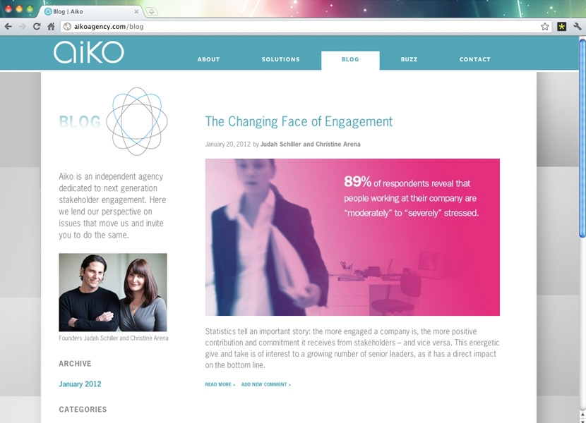 Aiko Blog Page