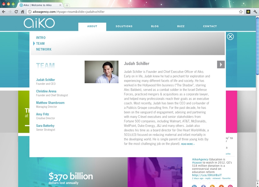 Aiko Team Page