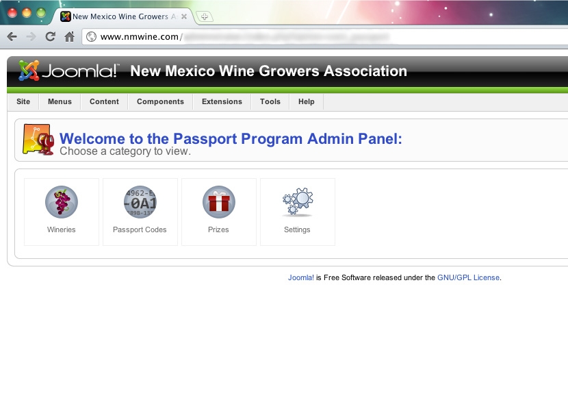 NMWGA Passport Admin Interface