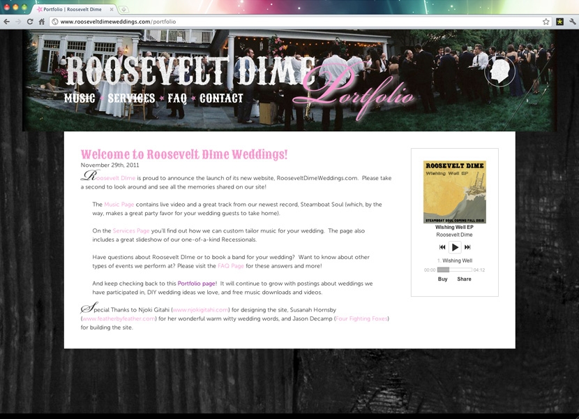Roosevelt Dime | Portfolio