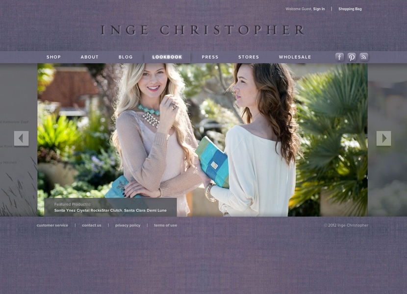Inge Christopher Lookbook