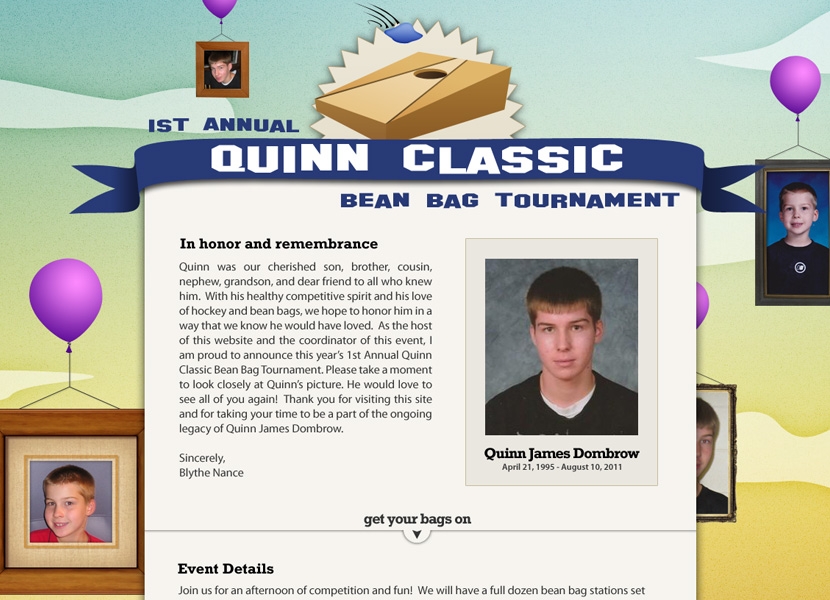 Quinn Classic Bean Bag Tournament
